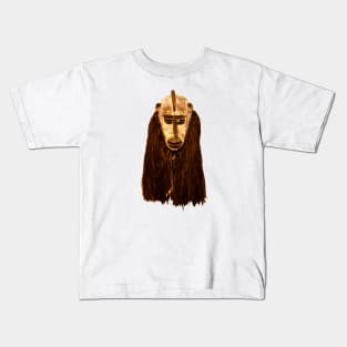 African Mask / Swiss Artwork Photography Kids T-Shirt